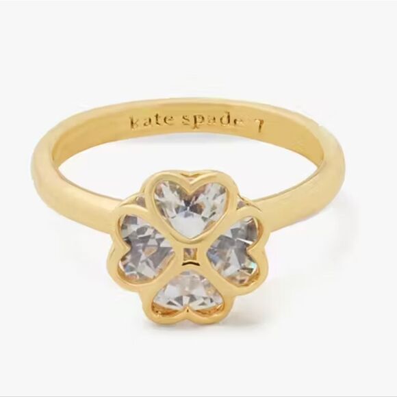 Something Sparkly Spade Ring - Picture 1 of 2